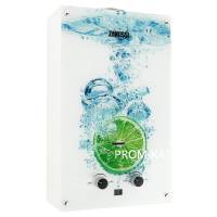 Газовый проточный водонагреватель Zanussi GWH 10 Fonte Glass Lime